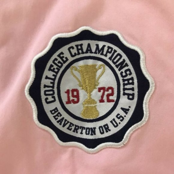Nike Pink Women's Pegasus Jacket Pink Size Large 1972 Beaverton Champions - Picture 3 of 8